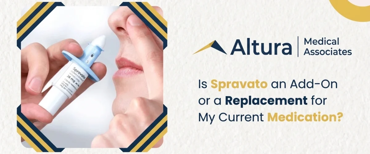 Is Spravato an Add On or a Replacement for My Current Medication