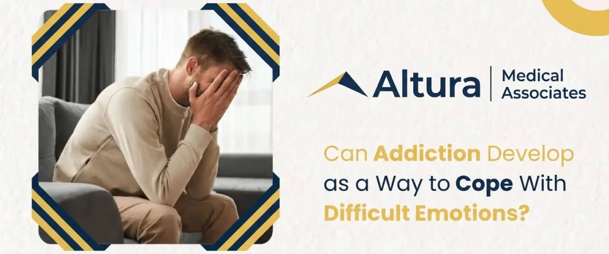 Can Addiction Develop as a Way to Cope with Difficult Emotions