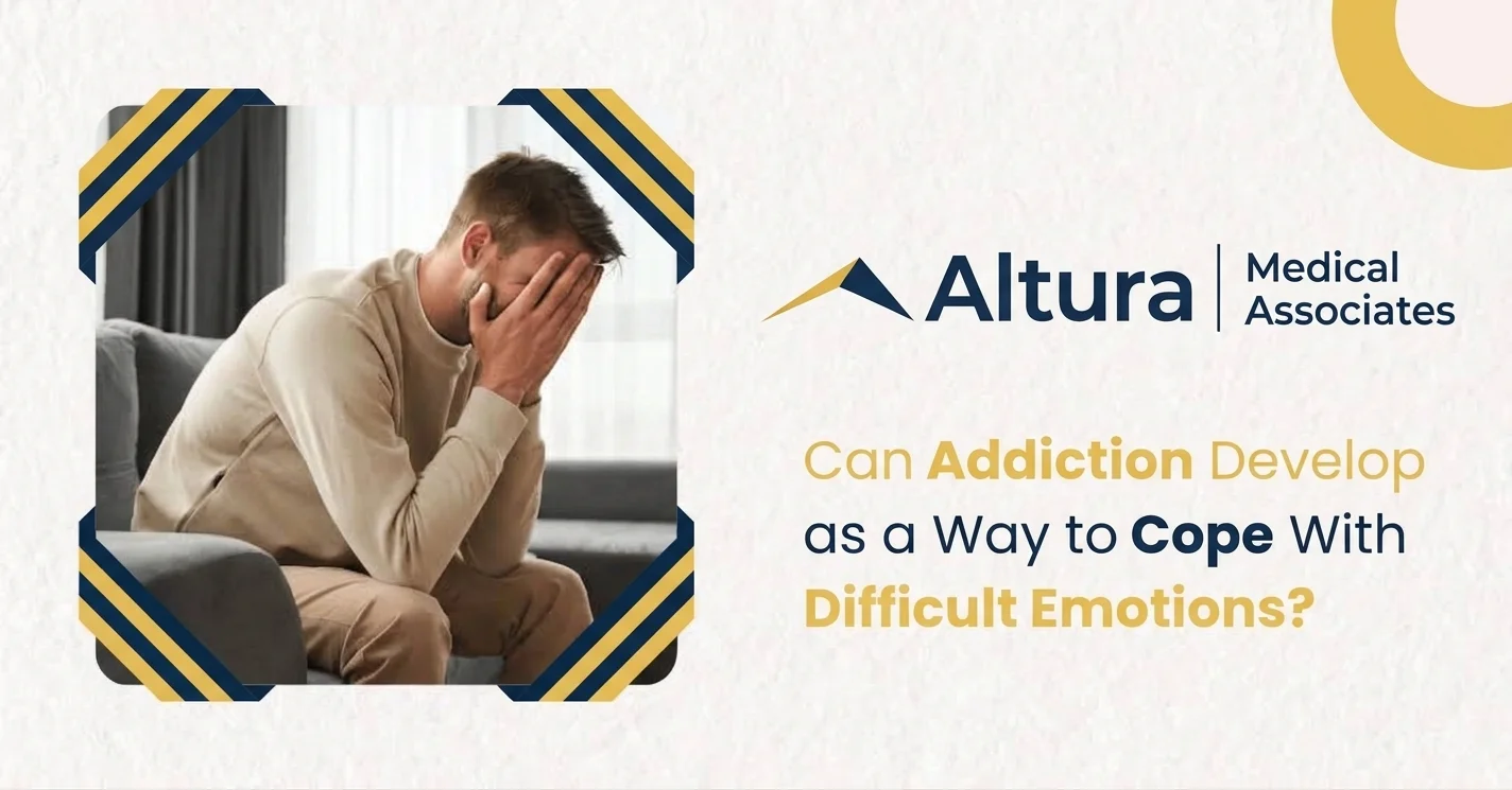 Can Addiction Develop as a Way to Cope with Difficult Emotions