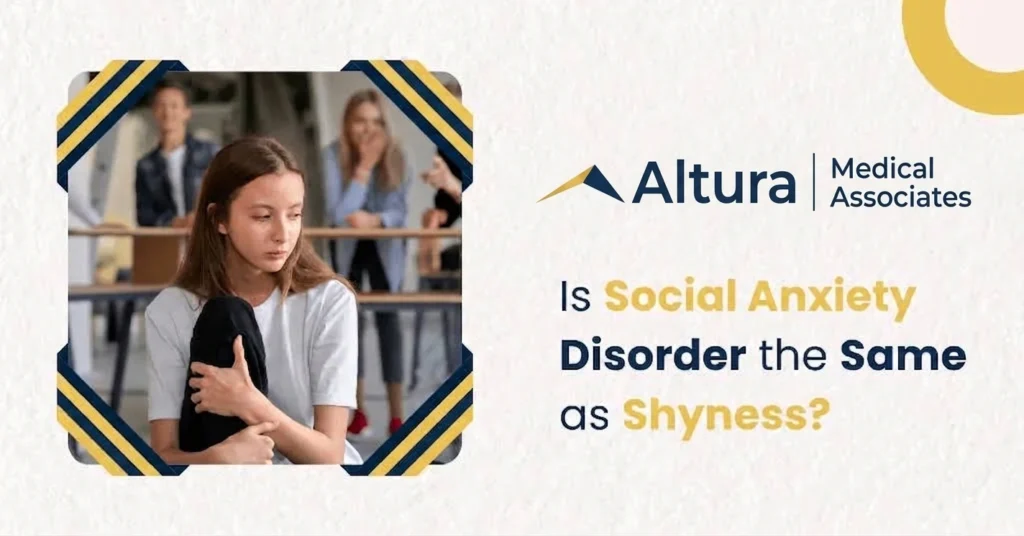 Is Social Anxiety Disorder the Same as Shyness?